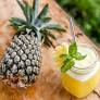 This is a pineapple that will be turned into a pineapple juice.